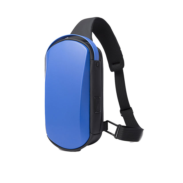 Bandolera Urbana Bange BG-7256 | Tapa Dura y Puerto USB | Estilo Creativo