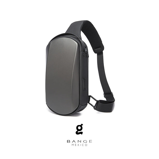 Bandolera Urbana Bange BG-7256 | Tapa Dura y Puerto USB | Estilo Creativo
