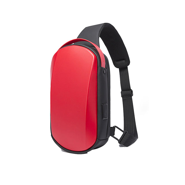 Bandolera Urbana Bange BG-7256 | Tapa Dura y Puerto USB | Estilo Creativo