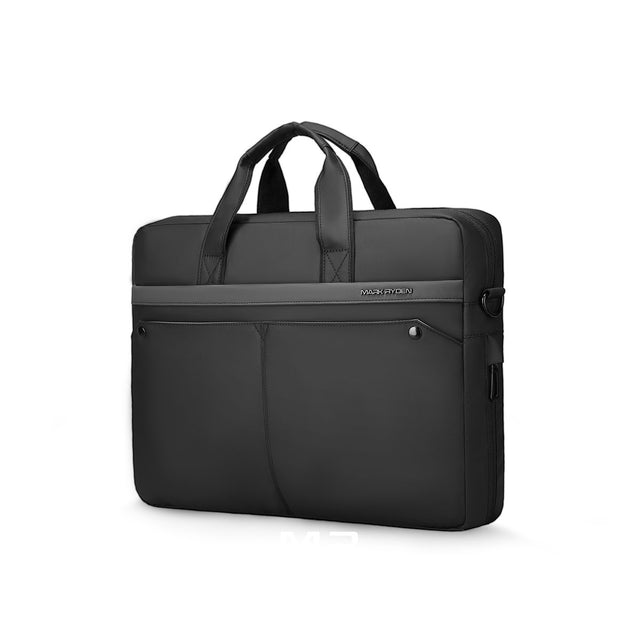 Maletín Moderno para Laptop 14” y 15.6” | Expandible, Impermeable y de Estilo Aesthetic Mark Ryden MR8001