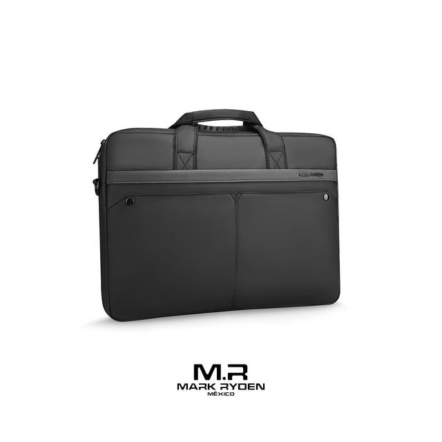 Maletín Moderno para Laptop 15.6” | Expandible, Impermeable y de Estilo Mark Ryden MR 8001D