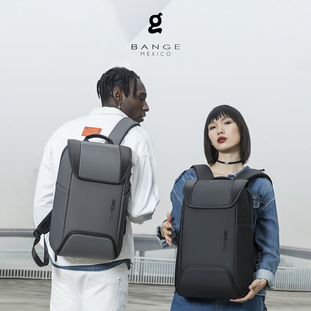 Mochila Antirrobo Aesthetic para Laptop 15.6” | Bange – Ejecutiva con Puerto USB y Estilo Moderno BG-7276