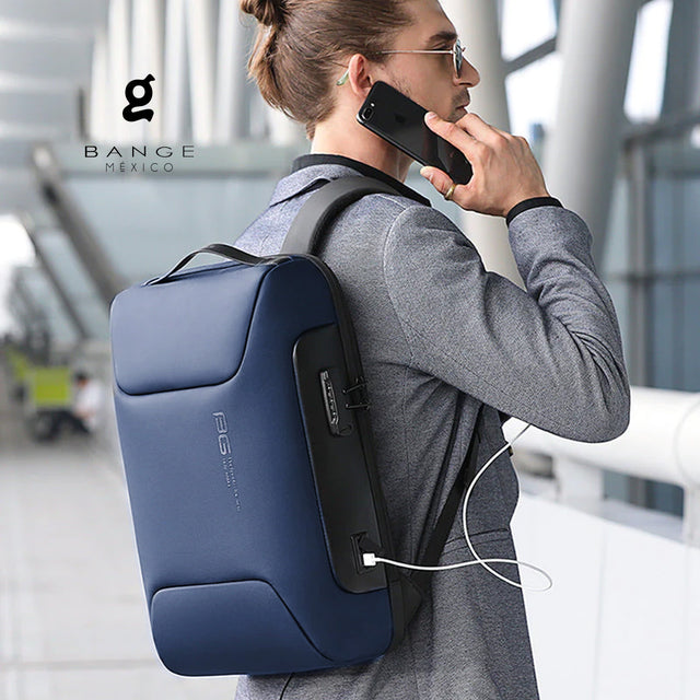 Mochila Antirrobo para Laptop de 15.6” BG-7216 | con Puerto USB