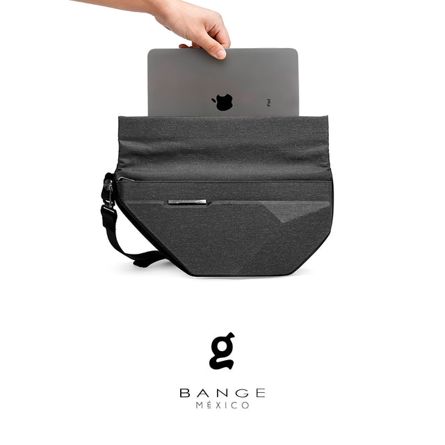 Mochila Cruzada Ligera Bange BG-7502 | con Expansión de 7cm para Tablet de 7.9”