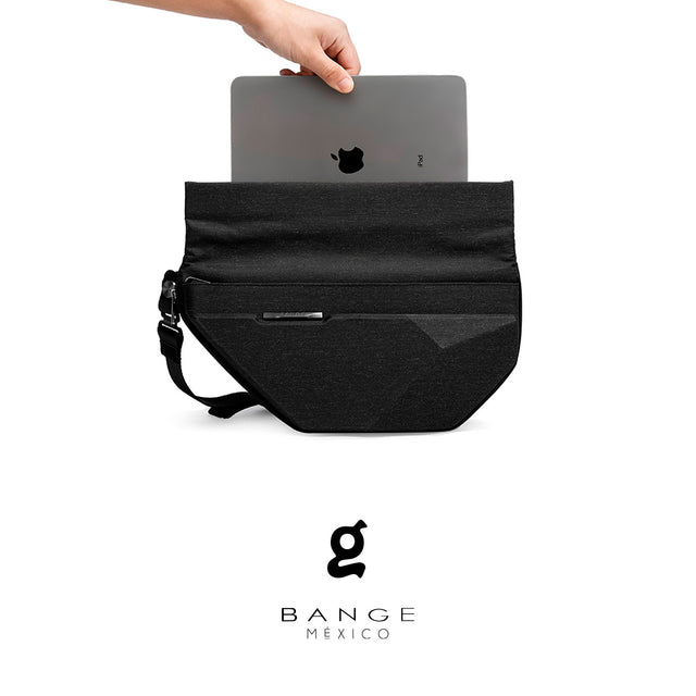 Mochila Cruzada Ligera Bange BG-7502 | con Expansión de 7cm para Tablet de 7.9”