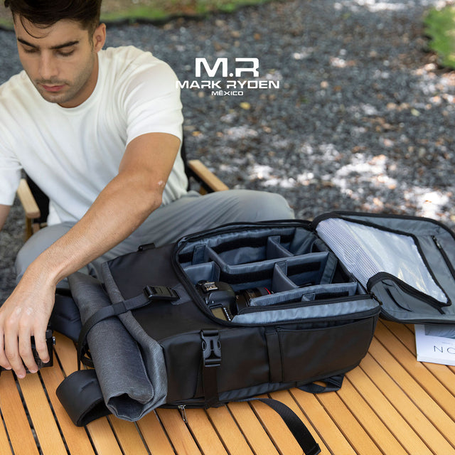 Mochila para Cámara Mark Ryden MR2913 | Expandible con Compartimentos Personalizables