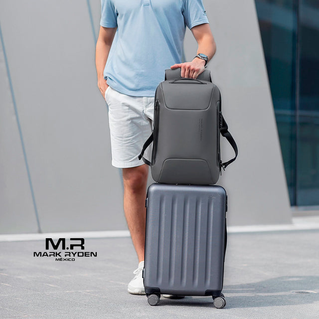 Mochila Antirrobo para Laptop 15.6” Mark Ryden MR9116 | con Puerto USB Tipo C y Candado TSA