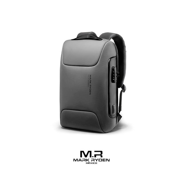 Mochila Antirrobo para Laptop 15.6” Mark Ryden MR9116 | con Puerto USB Tipo C y Candado TSA