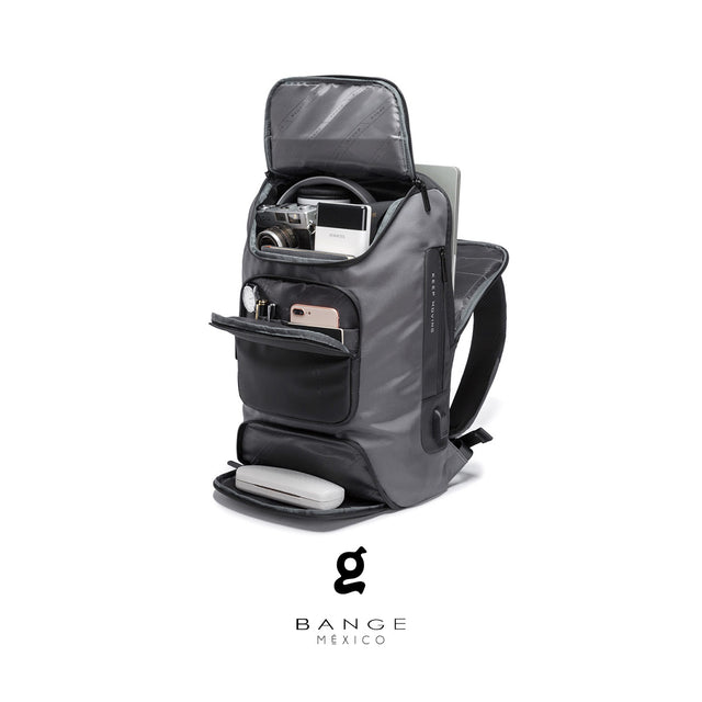 Mochila Bange para Laptop 16” BG-7078 | Repelente al Agua y con Puerto USB Integrado