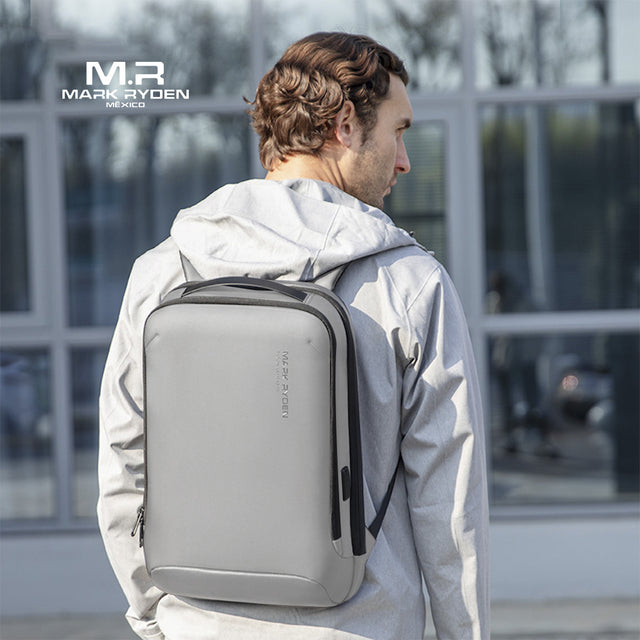 Mochila Escolar Mark Ryden MR9008 para Laptop 15.6” y Tablet 11” | Repelente al agua y con Puerto USB