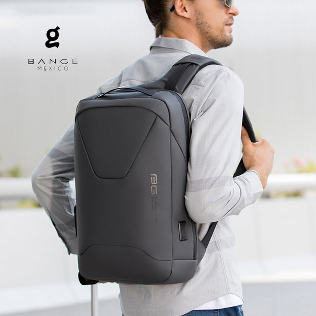 Mochila de Negocios BANGE con candado TSA programable Modelo BG-22188