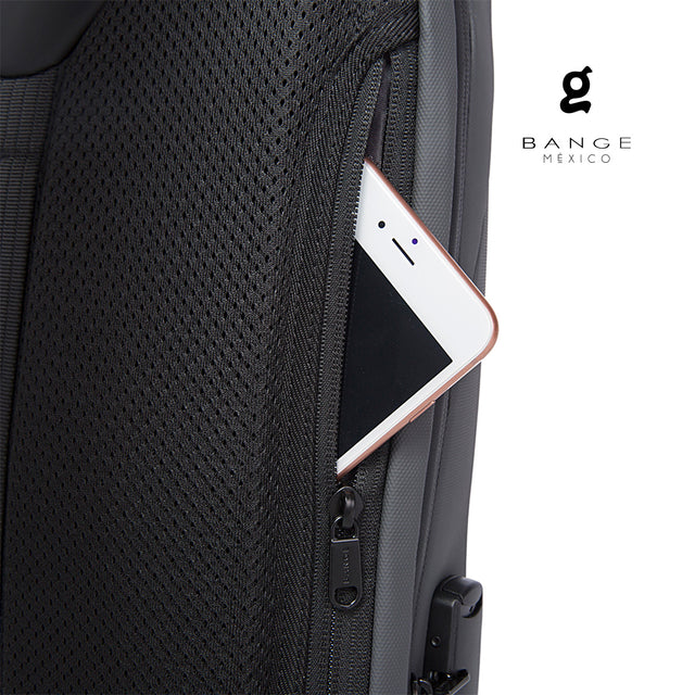 Mochila de Negocios BANGE con candado TSA programable Modelo BG-22188