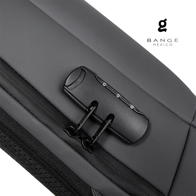 Mochila de Negocios BANGE con candado TSA programable Modelo BG-22188