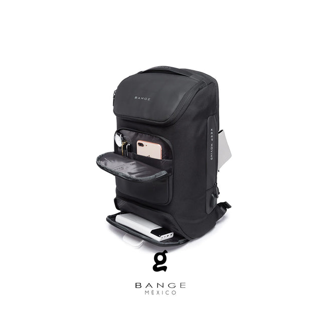 Mochila Bange para Laptop 16” BG-7078 | Repelente al Agua y con Puerto USB Integrado