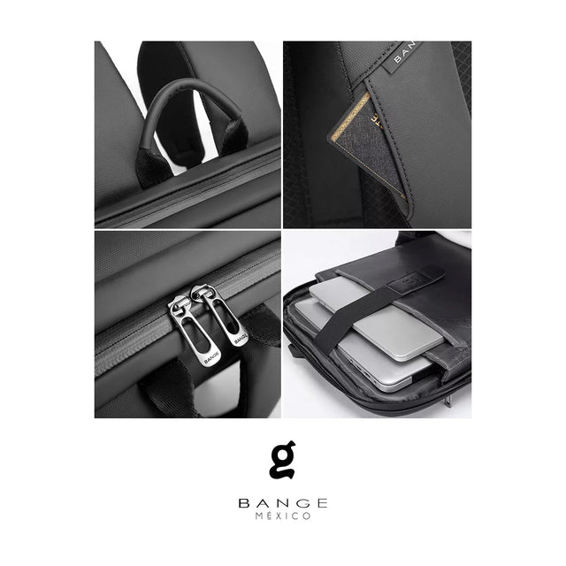 Mochila de Negocios para Laptop 14” Bange BG-2809 | Diseño Minimalista