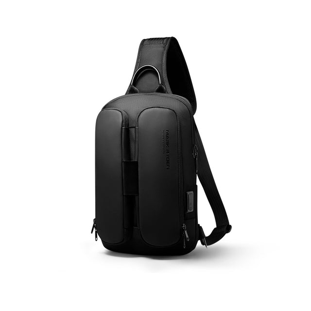 Mochila Negra Cruzada Mark Ryden para tableta de 9.7 " Modelo 7219