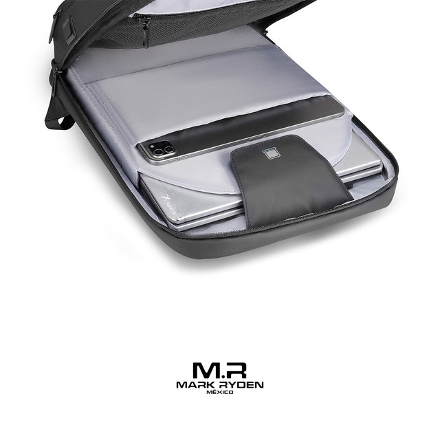 Mochila Escolar Mark Ryden MR9008 para Laptop 15.6” y Tablet 11” | Repelente al agua y con Puerto USB