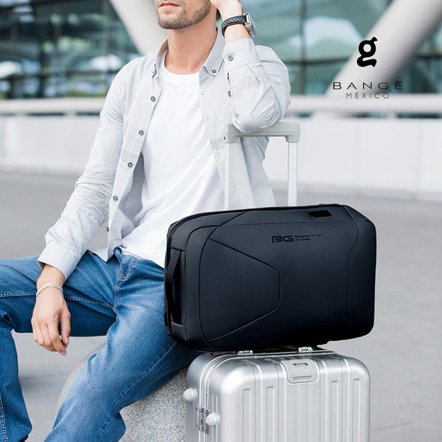 Mochila de Negocios BANGE con candado TSA programable Modelo BG-22188