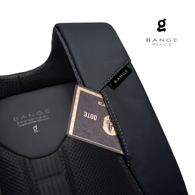 Mochila de Negocios BANGE con candado TSA programable Modelo BG-22188