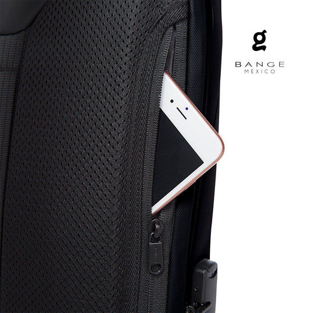 Mochila de Negocios BANGE con candado TSA programable Modelo BG-22188