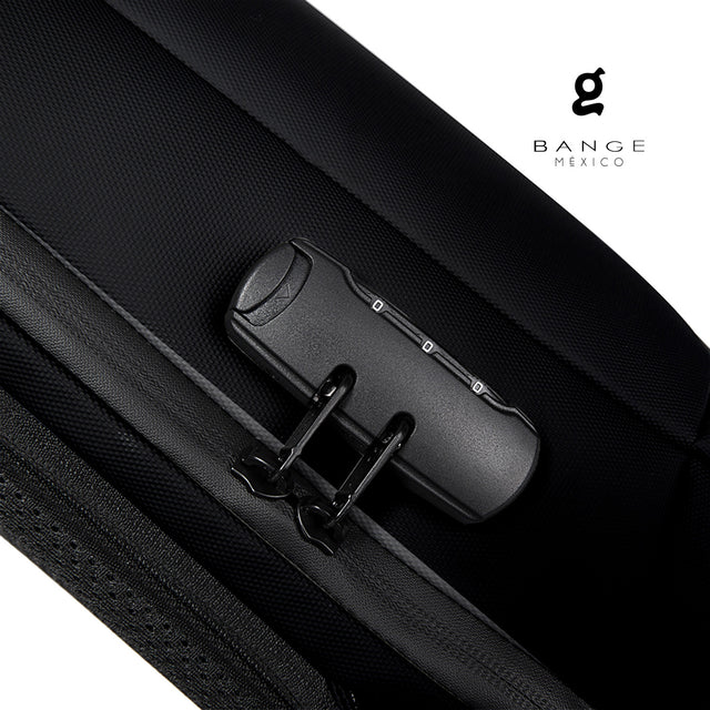 Mochila de Negocios BANGE con candado TSA programable Modelo BG-22188
