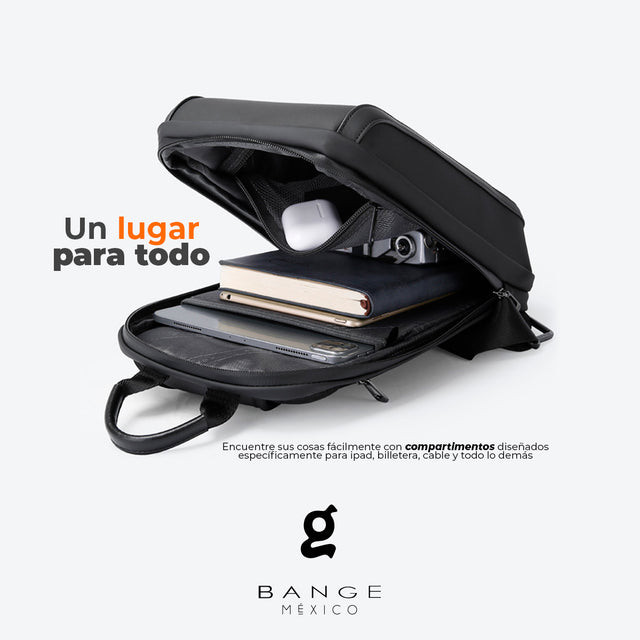 Mochila Cruzada para Tablet 11" Bange BG-2811 | Moderna, Ligera y Resistente