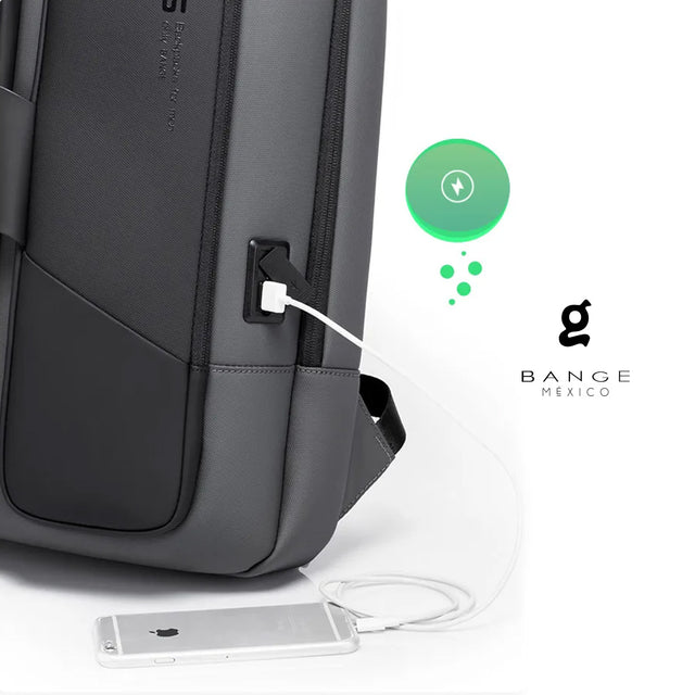 Mochila Ejecutiva Bange BG-7238 | con Diseño Ergonómico y Bolsillos de Fácil Acceso