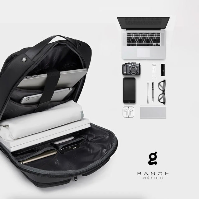 Mochila Ejecutiva Bange BG-7238 | con Diseño Ergonómico y Bolsillos de Fácil Acceso