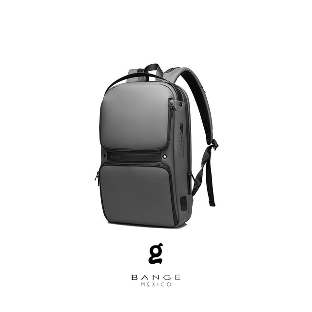 Mochila de Negocios para Laptop 15.6" BG-7261 | Puerto USB y Tapa Blanda