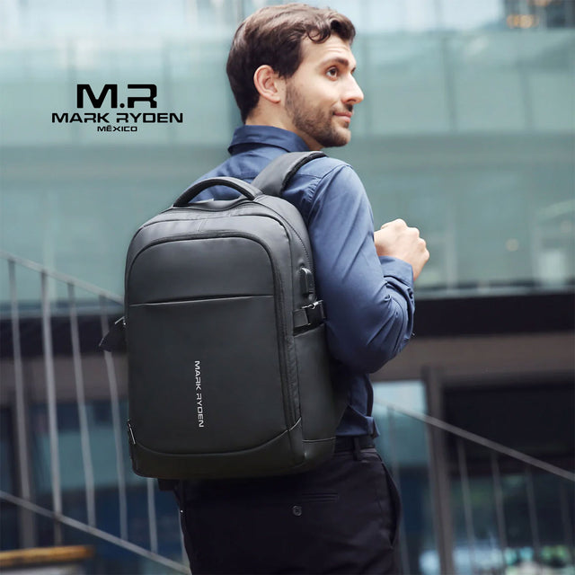 Mochila Mark Ryden MR9191 para Laptop 15.6” | Con Puerto USB
