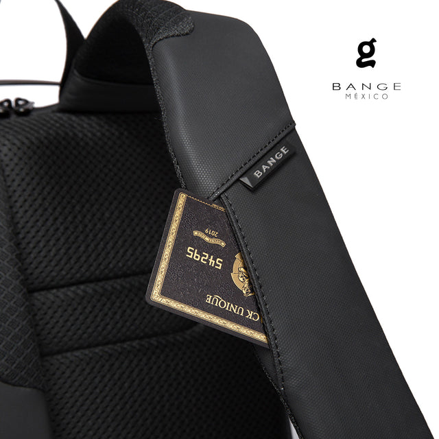 Mochila de Negocios para Laptop 15.6" BG-7261 | Puerto USB y Tapa Blanda