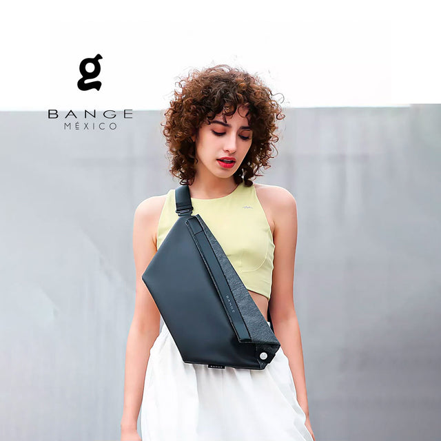 Bandolera para Uso Diario BG-7396 | con Solapa Magnética y Bolsillos Organizadores