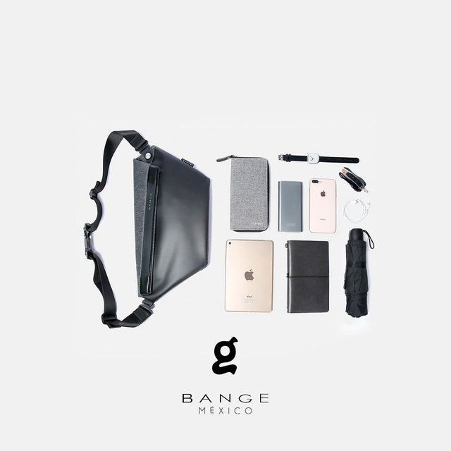 Bandolera para Uso Diario BG-7396 | con Solapa Magnética y Bolsillos Organizadores