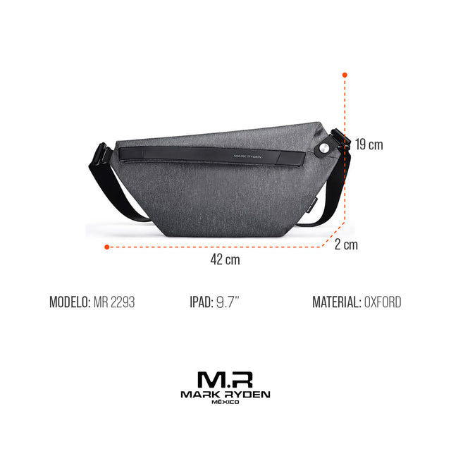 Bandolera Mark Ryden MR2293 | para iPad 9.7” con Tapa Magnética