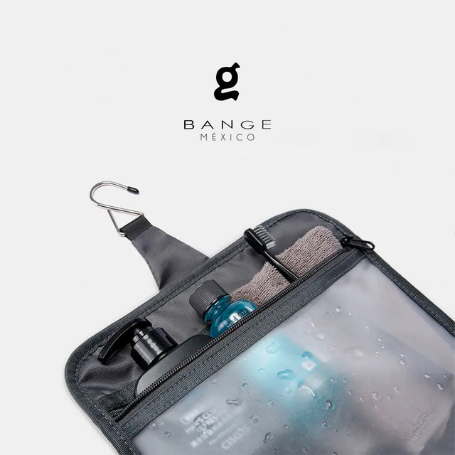 Neceser con Apertura 180° Bange BG-7529 |Bolsillos Impermeables y Gancho para Colgar