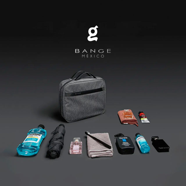 Neceser con Apertura 180° Bange BG-7529 |Bolsillos Impermeables y Gancho para Colgar