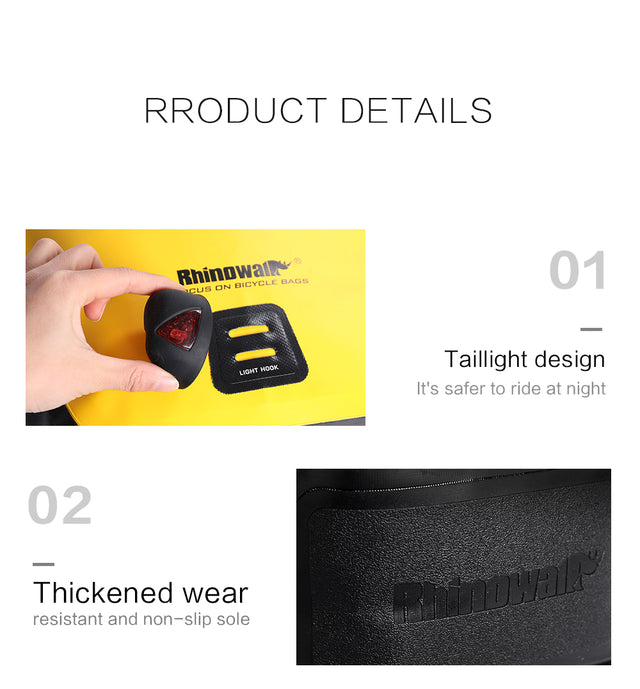 Rhinowalk 27L Alforja Impermeable