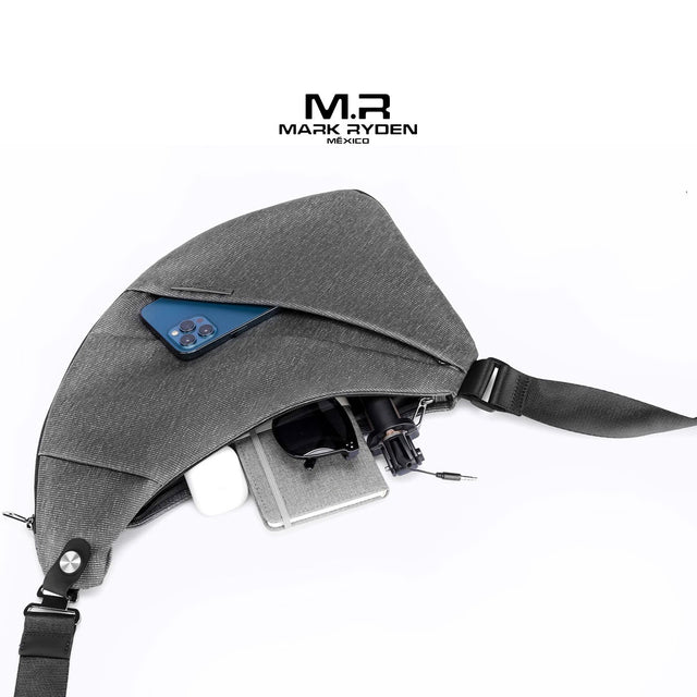 Bandolera Mark Ryden MR 2206 para iPad 7.9” | Urbana, Expandible y Repelente al Agua