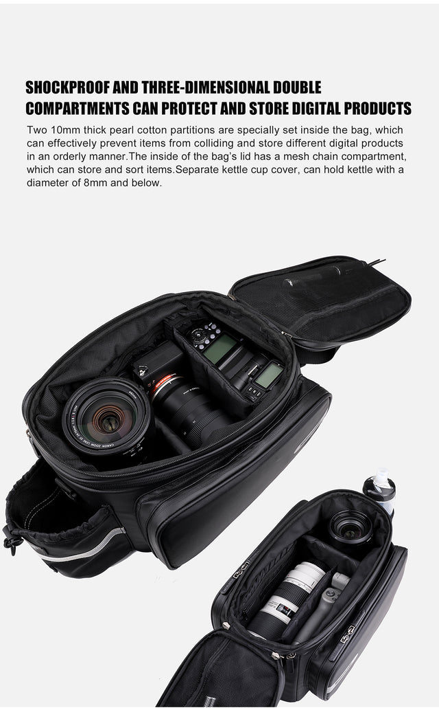 Rhinowalk Alforja Maletín - 30L RW-6100