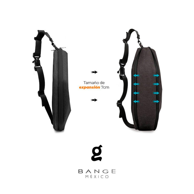 Mochila Cruzada BANGE Diseño Diamante Modelo BG-7502