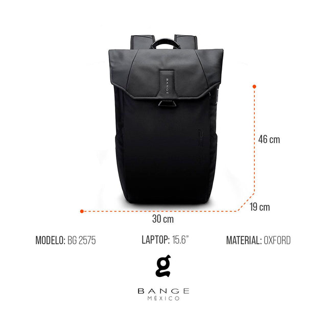 Mochila Versátil BANGE para Laptop de 15.6” Modelo BG-2575