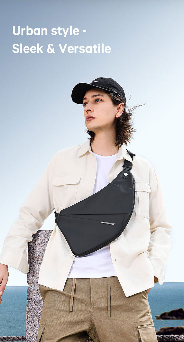 Mochila cruzada Bange.Material repelente al agua. Modelo BG-7378