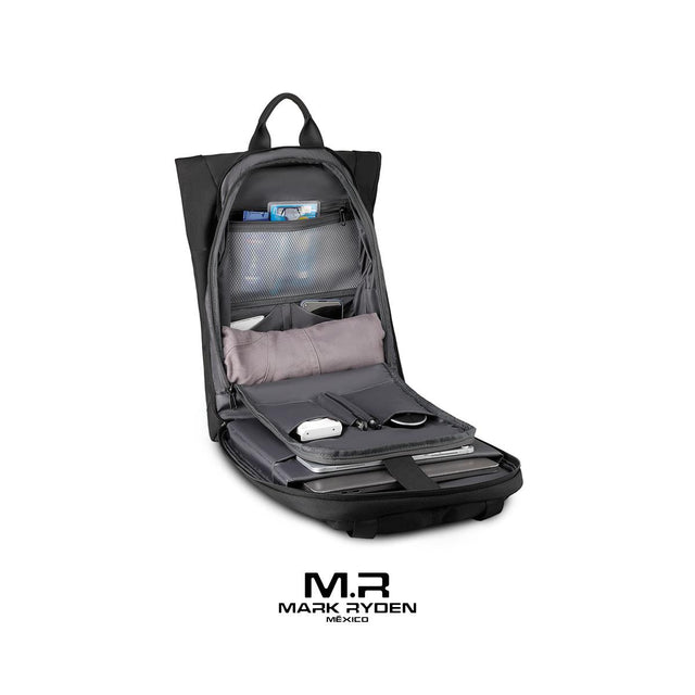 Mochila Mark Ryden. Bolsillo antirrobo con correas acolchadas. Repelente al agua. Para laptop de 15.6″ y tablet 9.7″. Modelo 1696