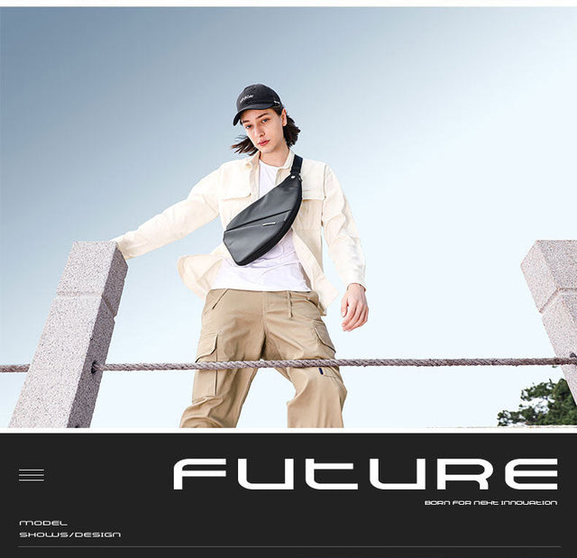 Mochila cruzada Bange.Material repelente al agua. Modelo BG-7378