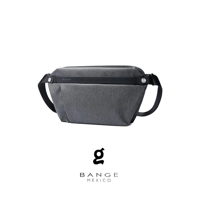 Mochila Gris Cruzada Bange Modelo BG-7550