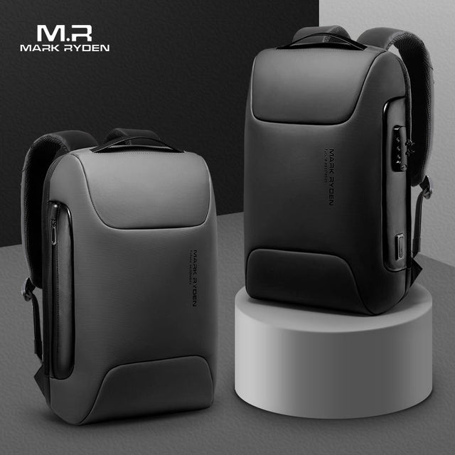 Mochila Antirrobo para Laptop 15.6” Mark Ryden MR9116  | con Puerto USB Tipo C y Candado TSA