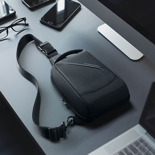 Bolsa Crossbody Mark Ryden – Sling Antirrobo Impermeable con Compartimentos Organizadores MR 127