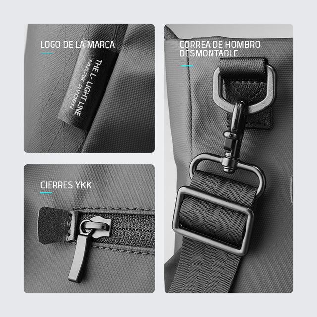 Bolso Bandolera para Laptop Mark Ryden Impermeable de Gran Capacidad MR 236