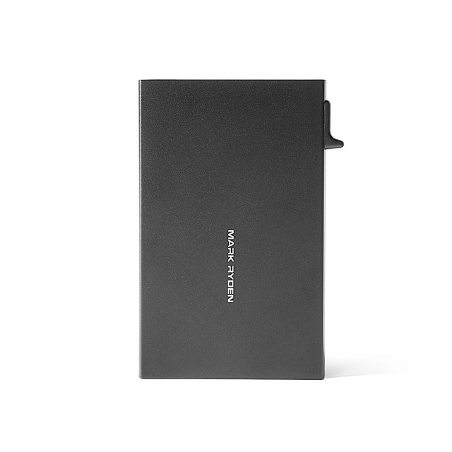 Portatarjetas Metálico Mark Ryden – Ultra-fino, Antideslizante y Minimalista MR23