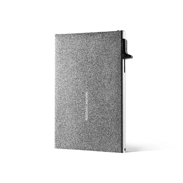 Portatarjetas Metálico Mark Ryden – Ultra-fino, Antideslizante y Minimalista MR23